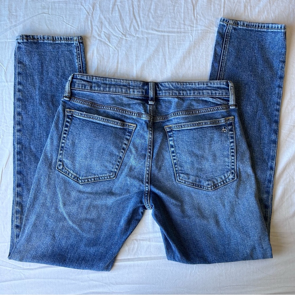 Rag & Bone Dre Low Rise Slim Boyfriend Jeans Y2K Denim Size 26 - Picture 4 of 5